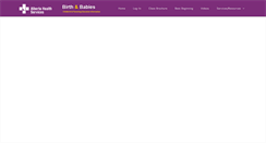 Desktop Screenshot of birthandbabies.com